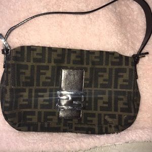 Fendi zucca small handbag
